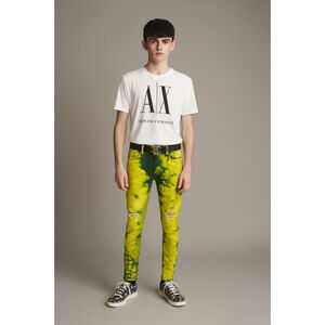 Montfrere Ibiza Japanese Denim Pants – Rare Loud Green Statement Jeans